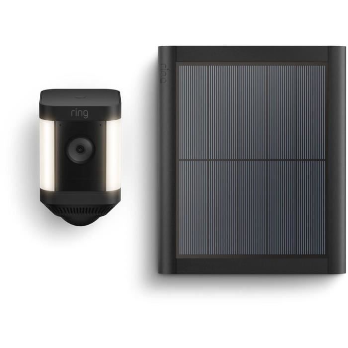 Caméra de Surveillance - RING - Spotlight Plus Batterie - Noir - UE