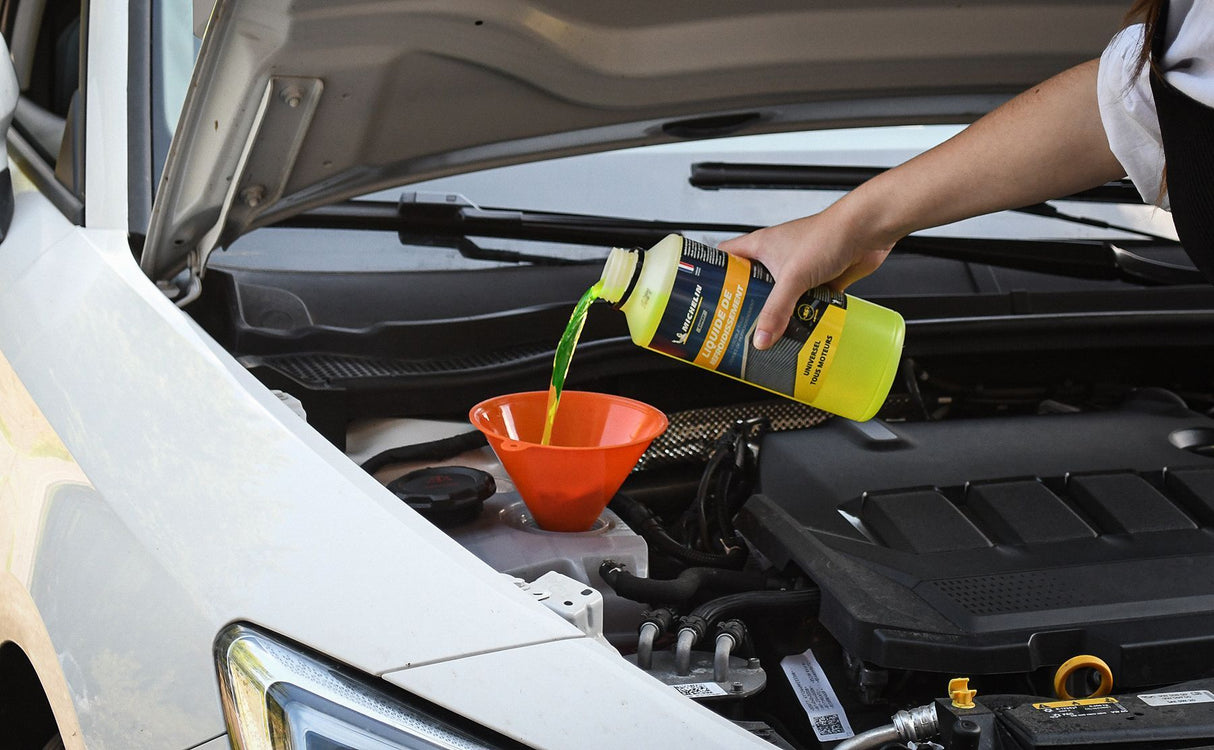 Liquide de refroidissement - MICHELIN - Jaune - UNIVERSEL tous moteurs - 1L