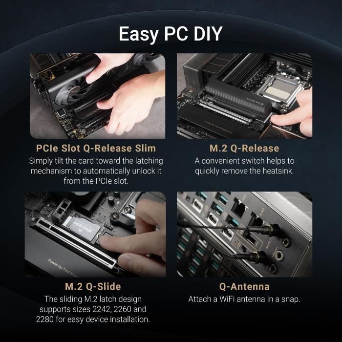 Carte mere - ASUS - PROART X870E-CREATOR WIFI