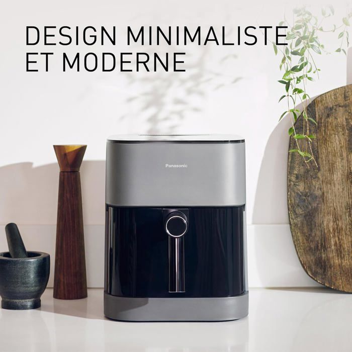 Friteuse a air - Panasonic - NF-CC500SXE - 5 L - 1400 watts - TempÈrature rÈglable