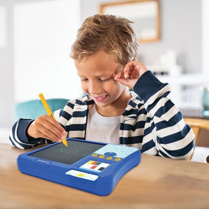 Imagier interactif - LEXIBOOK - Bilingue - 200 cartes éducatives - Tablette a dessin - Apprentissage ludique