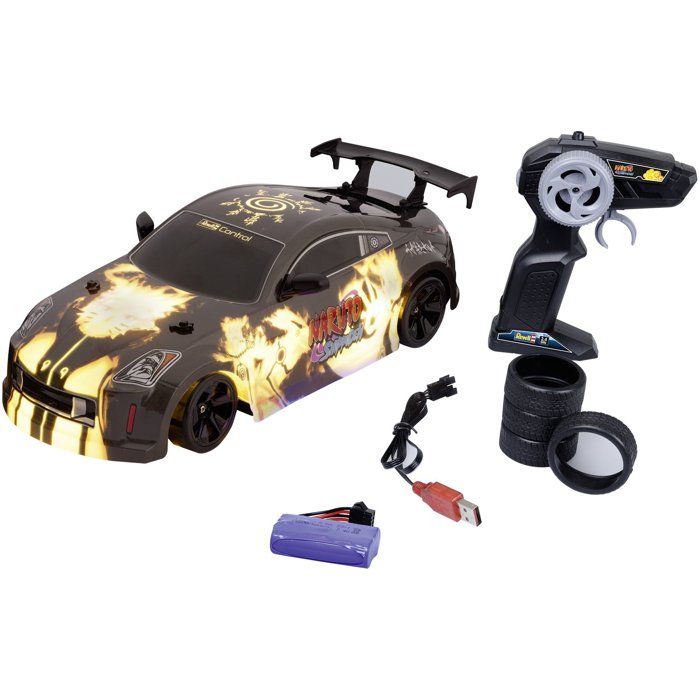 Voiture radiocommandée - REVELL Control - Drift Car RC - Naruto - 2,4 ghz - Échelle 1:18 - Des 6 ans
