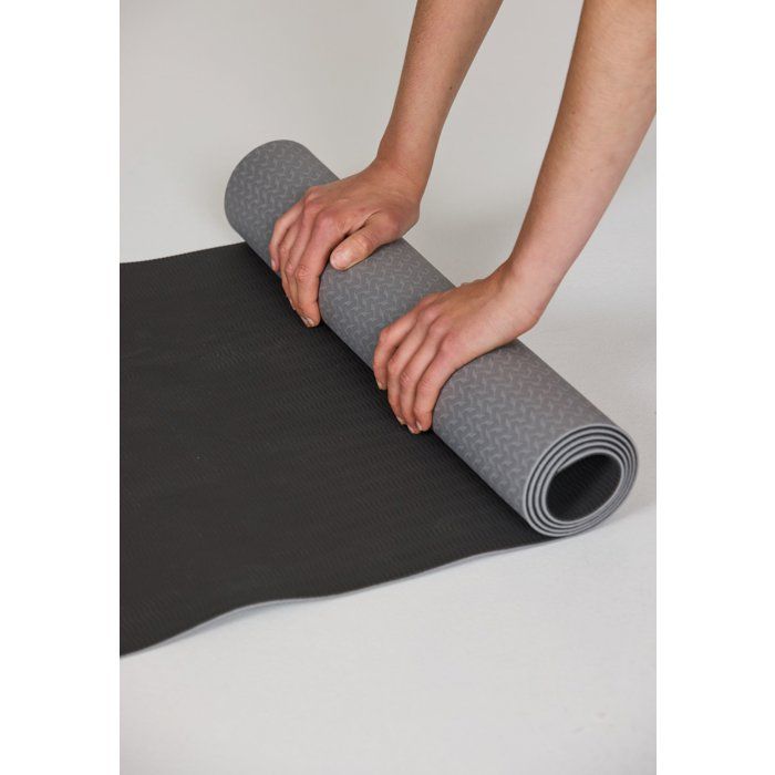 Tapis de Yoga - ENDURANCE - 6 mm - Gris