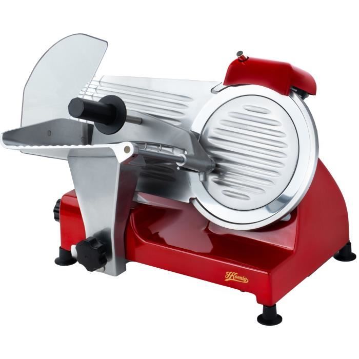 Trancheuse a viande - H.KoeNIG - MSX224 - Lame 22 cm - Rouge