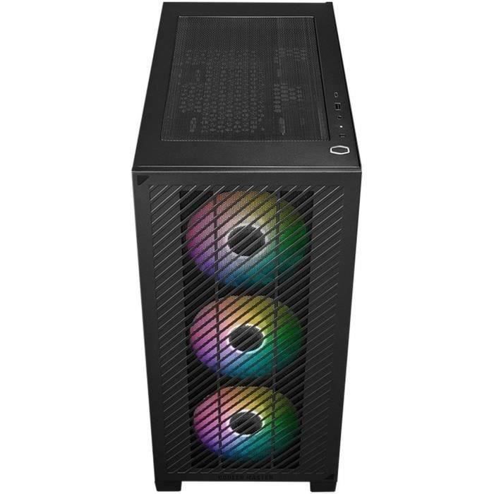 Boîtier PC - COOLER MASTER - E301-KGNN-S00 - Elite 301 - ARGB - Black