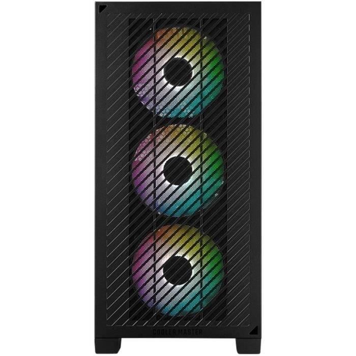 Boîtier PC - COOLER MASTER - E301-KGNN-S00 - Elite 301 - ARGB - Black