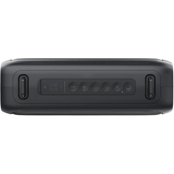 Enceinte Bluetooth portable - SENCOR - SSS 3000 Kids Light Speaker - 16 W - 2 haut-parleurs - IPX4 - Noir