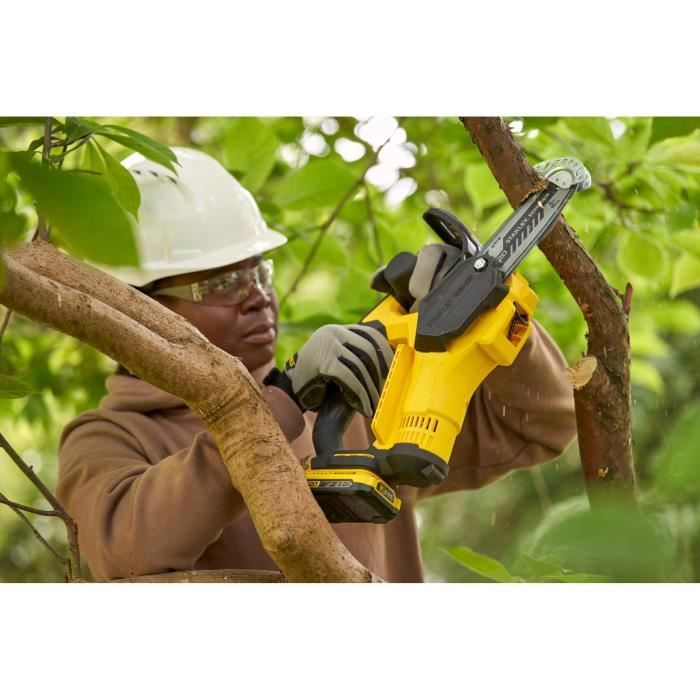 Scie d'élagage sans fil - Stanley Fatmax - SFMCPS415B-XJ - 18V - chaîne 15cm - Sans batterie