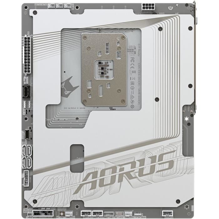 Carte mere - GIGABYTE - B650E AORUS STEALTH ICE - AMD AM5 - DDR5 - Wi-Fi 7