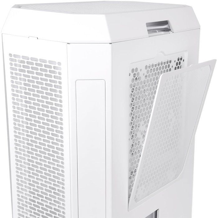 Boîtier PC sans alimentation - THERMALTAKE - The TOWER 600 Snow - Moyen tour - Format ATX - 2x140mm inclus - Blanc