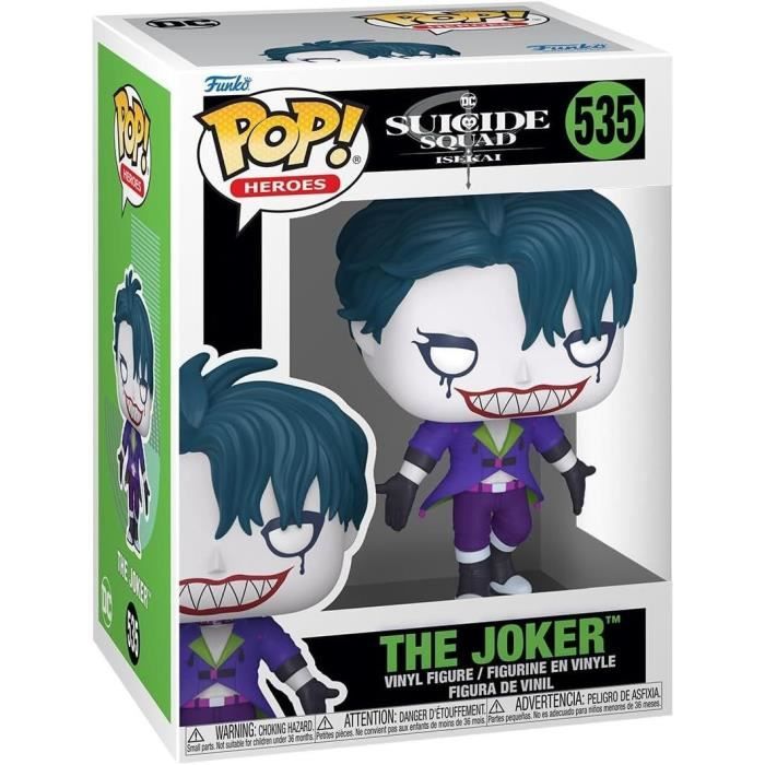 Figurine - Funko Pop! - Joker - 9 cm - DC Comics - Emballage boîte-fenetre