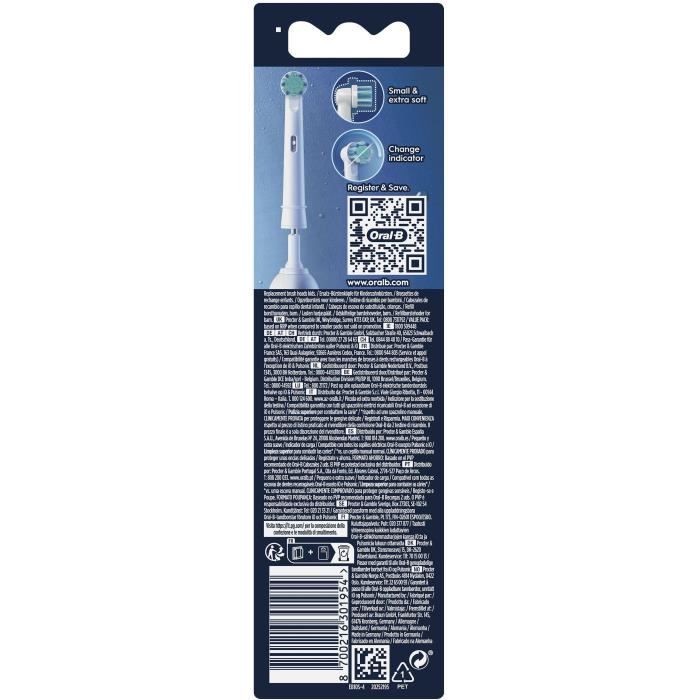 Brossettes x4 Le Roi Lion, Disney, Oral-B Pro Kids 3+, Pack de rechange, Pour enfant