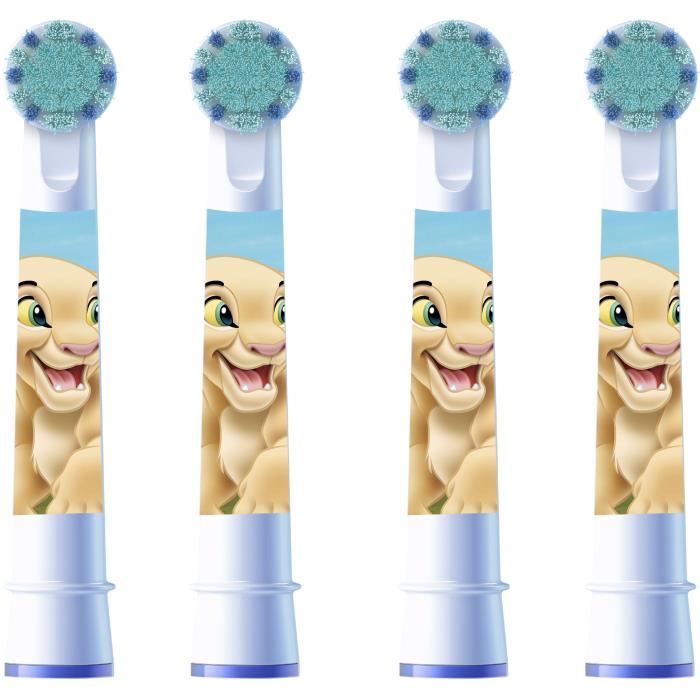 Brossettes x4 - ORAL-B - Roi Lion Disney
