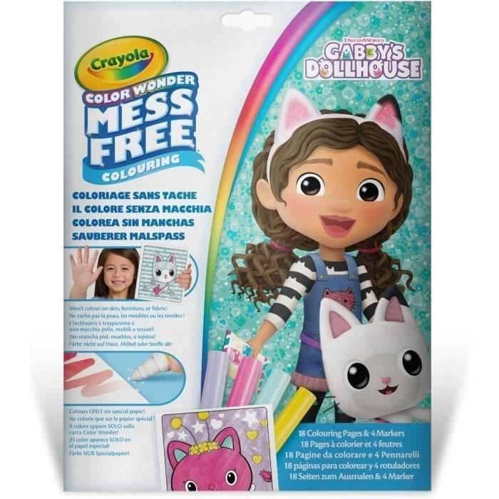 Foldalope Color Wonder - CRAYOLA - Gabby et la Maison Magique - Des 3 ans
