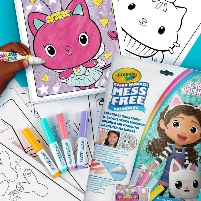 Foldalope Color Wonder - CRAYOLA - Gabby et la Maison Magique - Des 3 ans