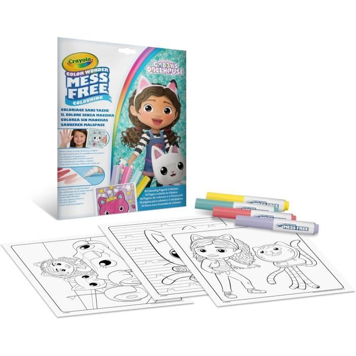 Foldalope Color Wonder - CRAYOLA - Gabby et la Maison Magique - Des 3 ans