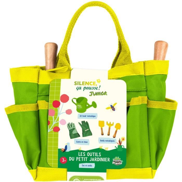 Sac de jardinage 6 Pieces - PLANETE PLANTE - Silence Ça Pousse - Des 3 ans