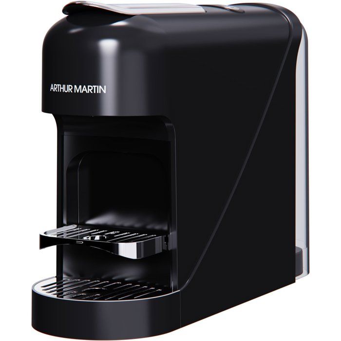 Machine a café a capsules - ARTHUR MARTIN - AMN230N - Expresso & Lungo - 1400 W - Noir