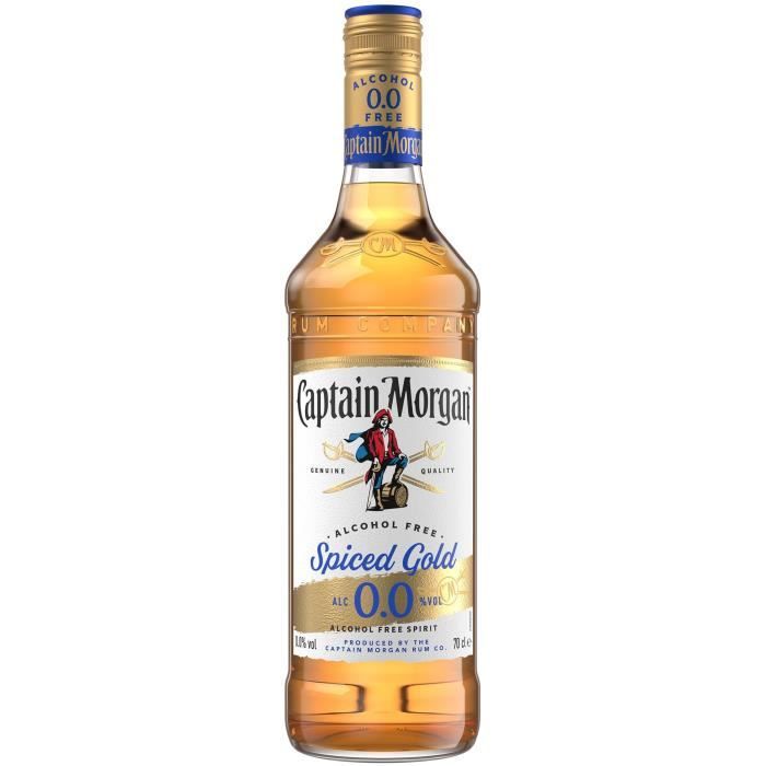 CAPTAIN MORGAN Spiced Gold - Apéritif - 00,00% Vol. - 70 cl