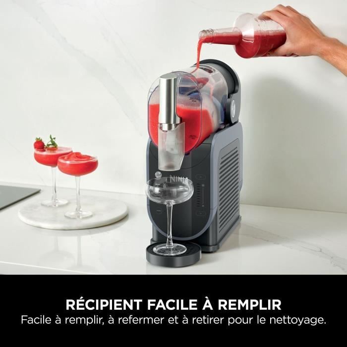 Machine a boissons glacées et granitées NINJA - Slushi FS301EU - Capacité 2,5L - 5 programmes - 800W