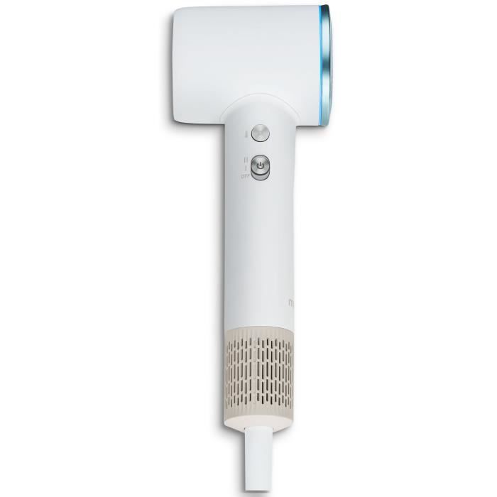 Seche-cheveux - MEDION - MD19983 - 1600 W - 2 vitesses - 85°C - Design LED - Blanc