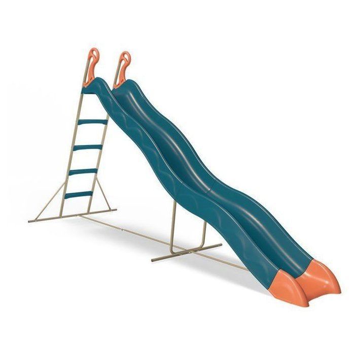Toboggan PYROU 3,32 m - ALEO BY TRIGANO - Bleu - Pour enfants de 3 a 12 ans