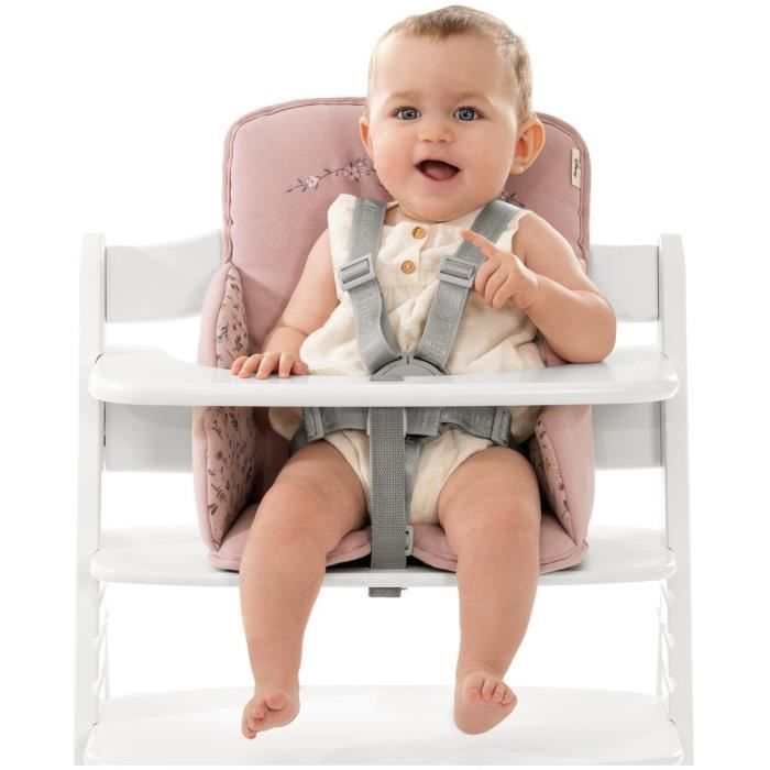 Réducteur pour chaise haute - HAUCK - Anti-dérapant - Bambi Rose