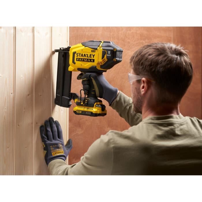 Cloueur de finition sans fil - 18V - Stanley Fatmax - SFMCN618B-XJ - Clous 16 a 50 mm - Sans batterie