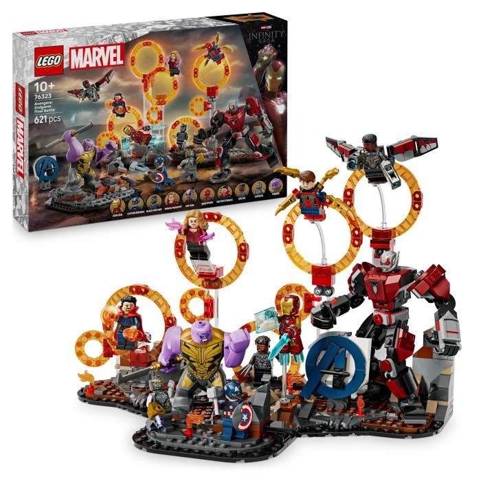 LEGO 76323 Combat final d'Avengers, Marvel