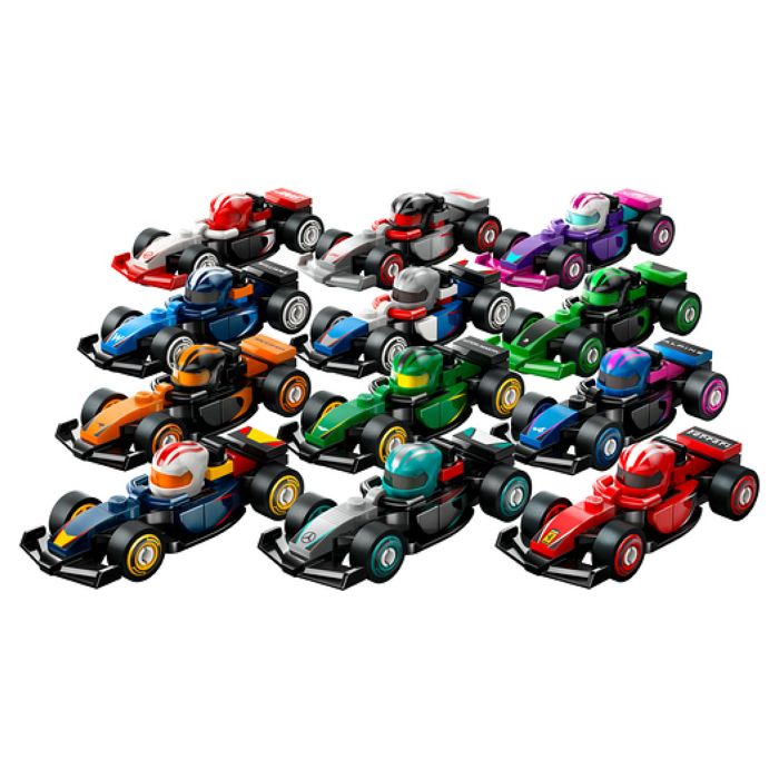 Jouets - LEGO - Voitures F1 a collectionner - 1 mini-véhicule - Pour enfants a partir de 6 ans - Mixte
