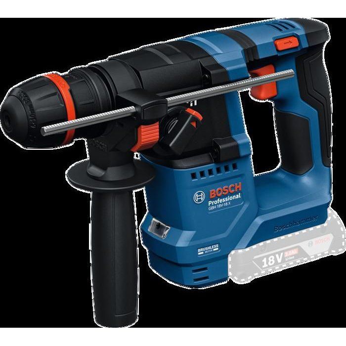 Perforateur - Bosch - GBH 18V-18 X - 18V - Sans fil - KickBack Control