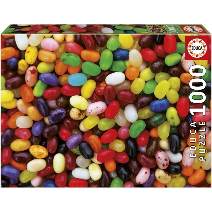 Puzzle - EDUCA - Bonbons - 1000 pieces - Multicolore - Pour adultes - Intťrieur