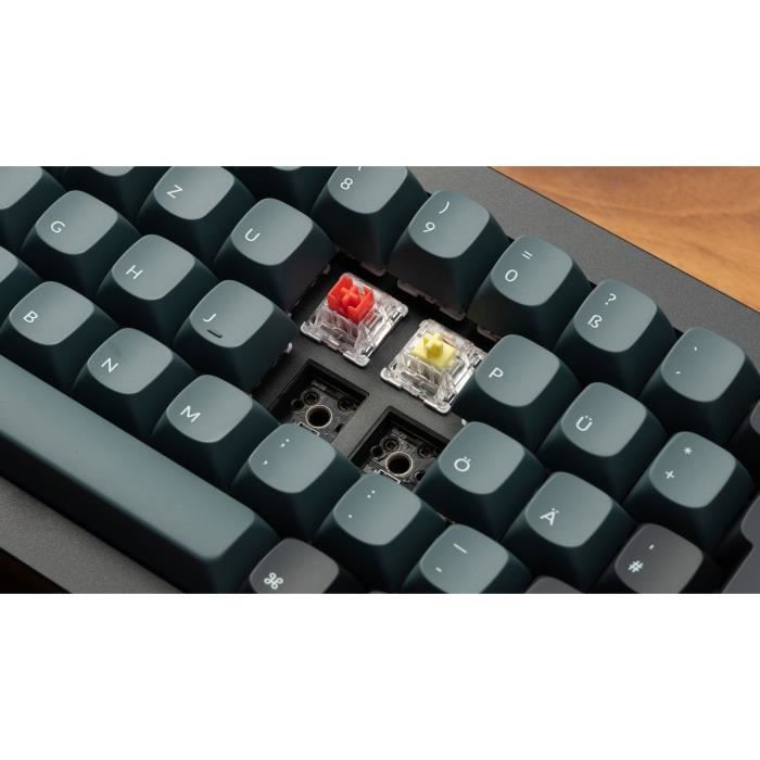 Clavier mécanique gamer - Switch mécanique Red - KEYCHRON Q2 Pro - ANSI - Rétroéclairage RGB