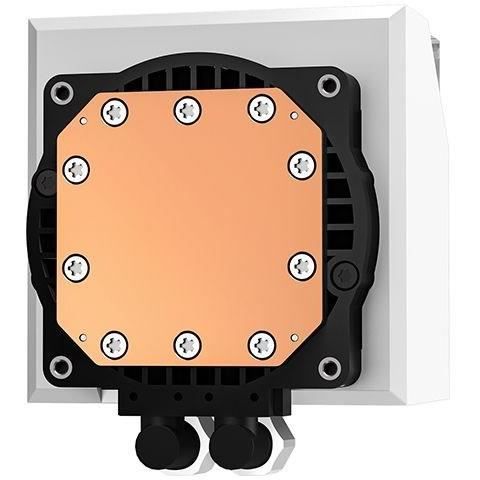 Refroidissement PC - DEEPCOOL - LT240 WH ARGB - 12 cm - 600-2400 tr/min - Blanc