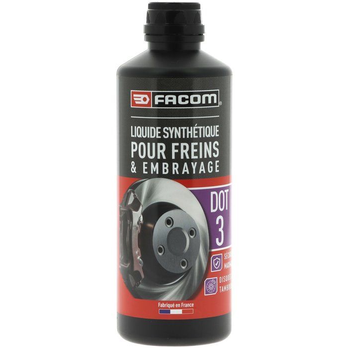 Liquide de frein DOT3 - FACOM - 500 ml