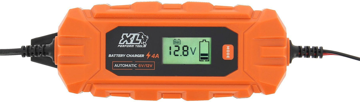 Chargeur batterie auto - XLPT - 4A - 70W - 12V - 3 m - IP65 - Mode Supply - Affichage digital