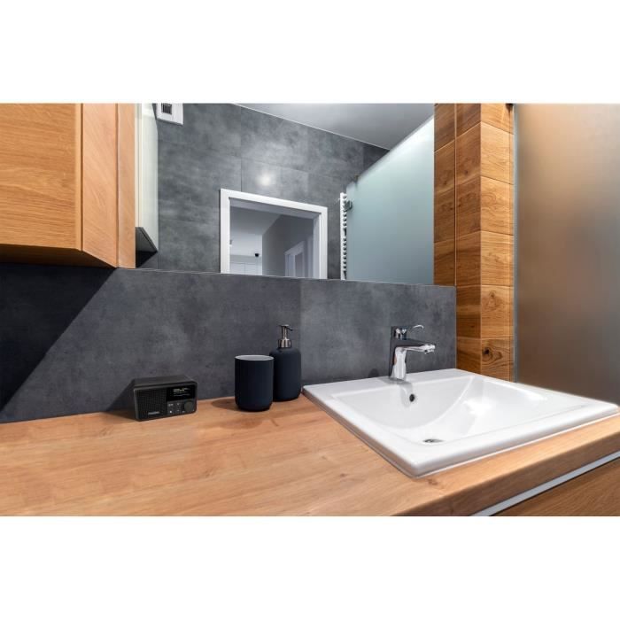 Mini Radio - MEDION - DAB/FM - Mono 2W RMS - Gris