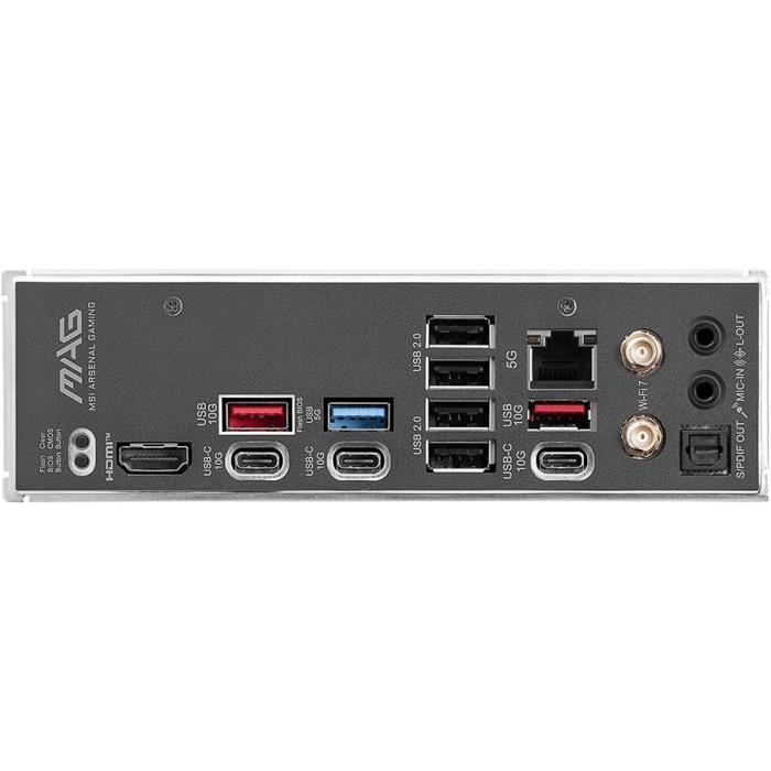 Carte mere - MSI - MAG B850 TOMAHAWK MAX WIFI - AM5 - DDR5 - ATX