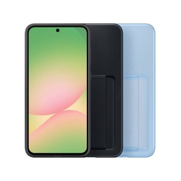 Coque et étui téléphone mobile Samsung arriere avec porte-carte Galaxy A56 5G Noir