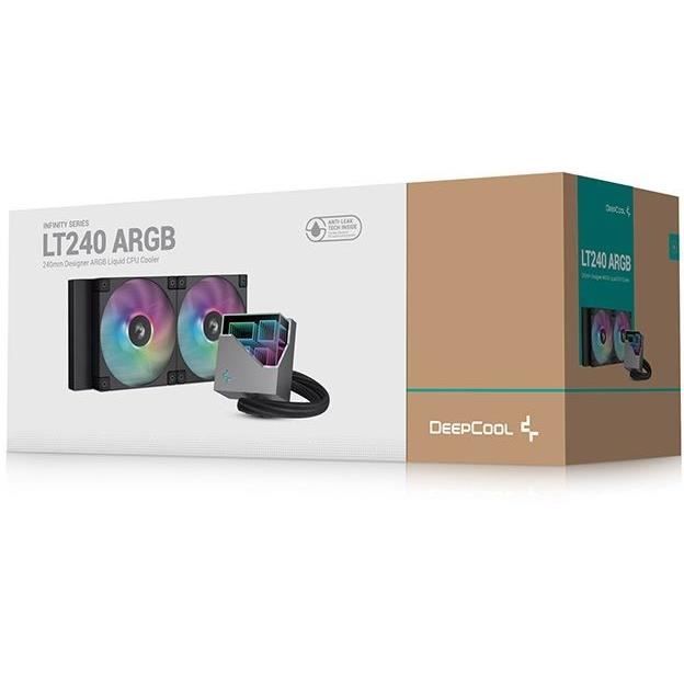 DeepCool LT240 Processeur Refroidisseur de liquide tout-en-un 12 cm Noir 1 piece(s)