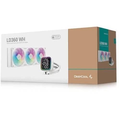 DeepCool LD360 White Processeur Refroidisseur de liquide tout-en-un 12 cm Blanc 1 piece(s)