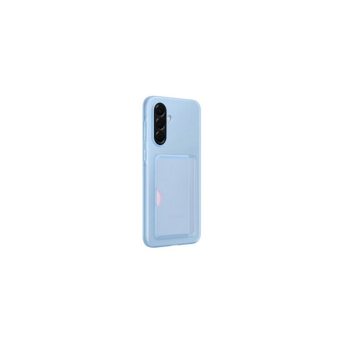 Coque et étui téléphone mobile Samsung arriere avec porte-carte Galaxy A56 5G Bleu