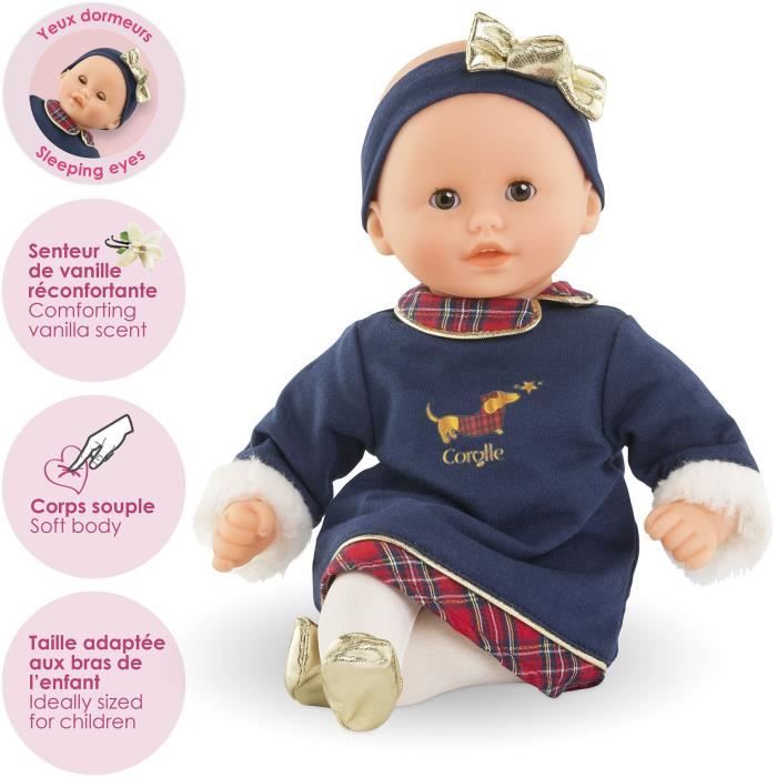 Poupon - COROLLE - Bébé Calin Margaux - Corolle en fetes