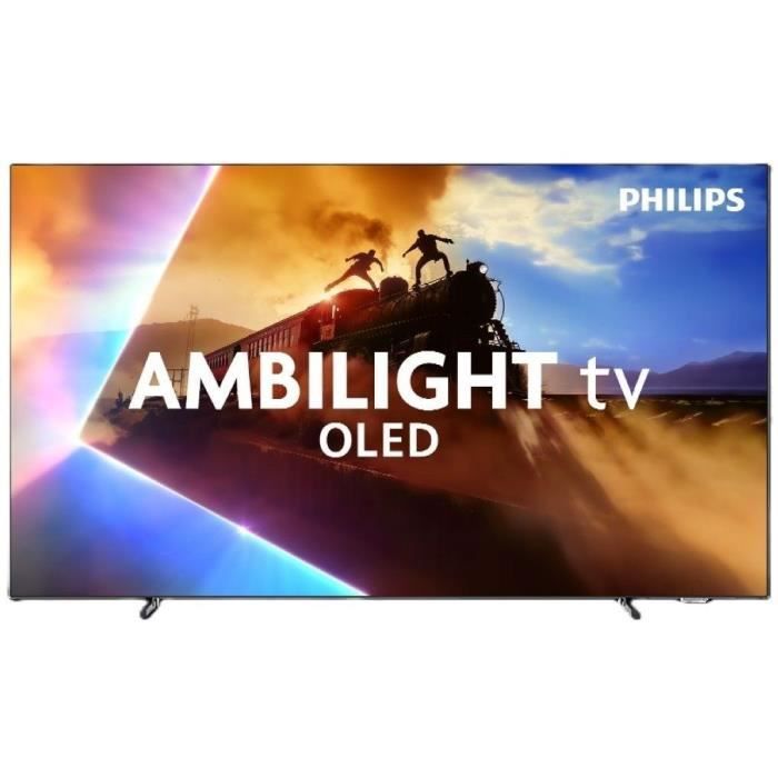 Philips 55OLED760 (inclus 1 an Disney+) - TV OLED 55 Ambilight - 4K UHD - Dolby Vision - Smart TV - 100 Hz - 4xHDMI 2.1