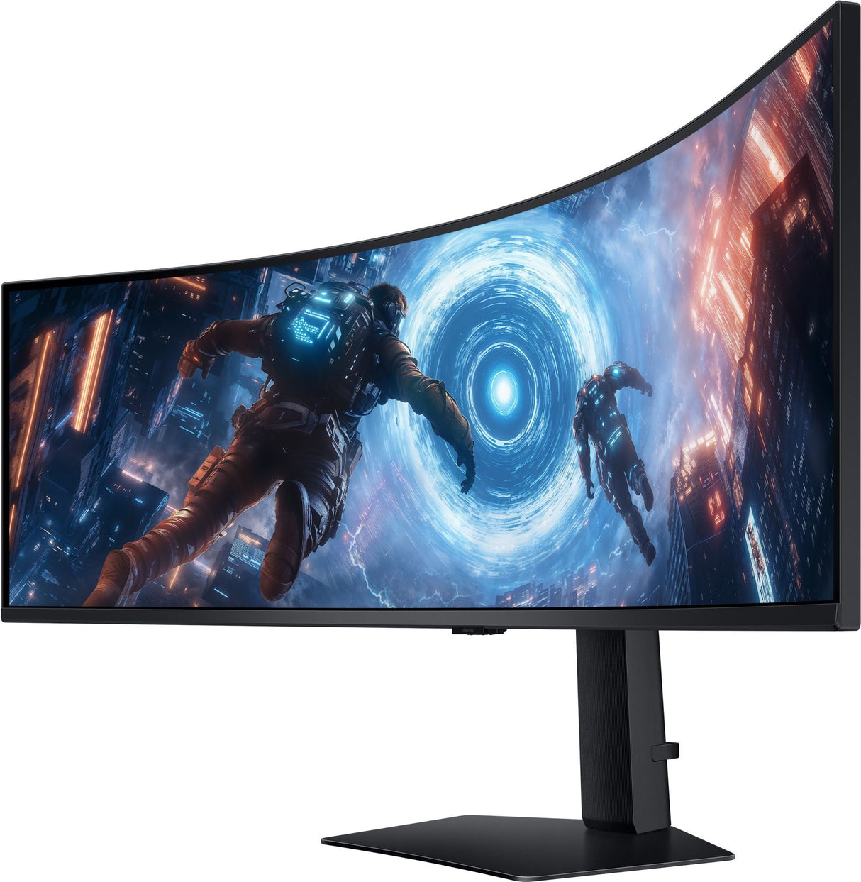 Ecran PC Gamer incurvé - SAMSUNG - 49'' - 5K Dual QHD - 144Hz - Dalle VA - 1ms - Ajustable en hauteur - Odyssey G91F