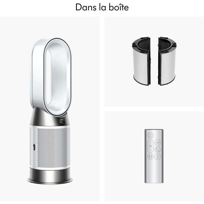 Purificateur d'air - DYSON - Purifier Hot+ Cool HP1 (HP11) - Ventilateur - 290 litres d'air/sec - App MyDyson