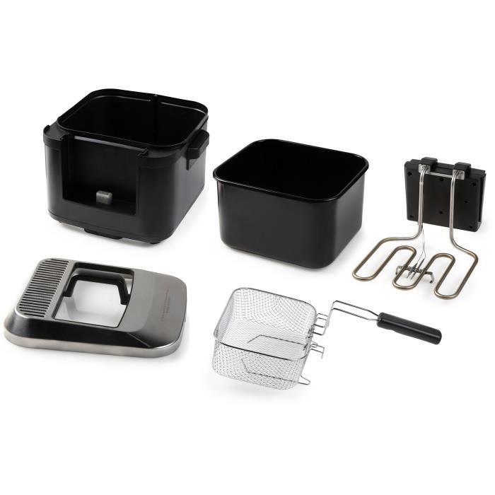 Friteuse - DOMO - DO545FR - 4L - 2000W - Température réglable 130-190°C