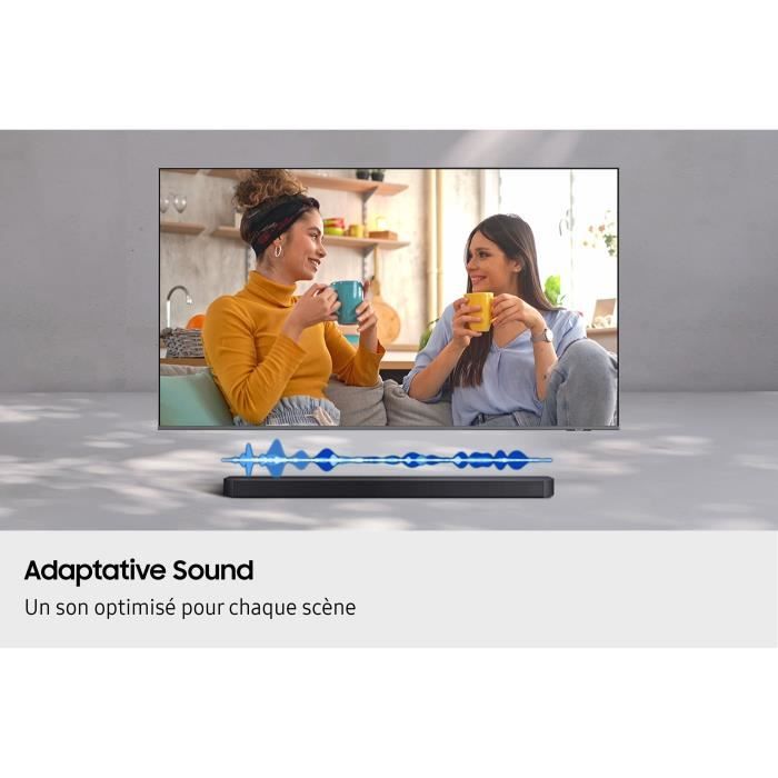 Barre de son - SAMSUNG - HW-Q610F/XE - Series 3.1ch - Caisson sans fil 6,5'' - Accoustic beam