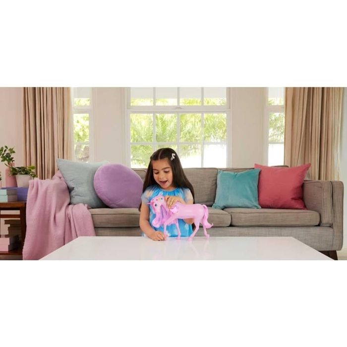 Licorne Sons - MATTEL - JCP78 - 20 combinaisons de sons - Lumieres personnalisables - Pour enfants 3-10 ans