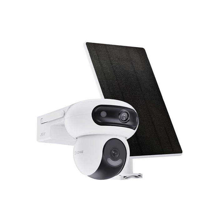Caméra de surveillance - EZVIZ - HB90 - Panneau solaire 8W - Vision nocturne - Motorisée - Extérieur